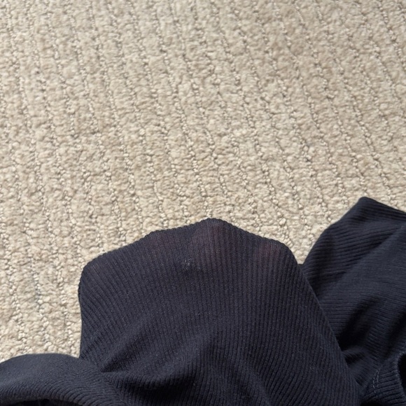 Knix Modal Rib Long-Sleeve, Black, M - Picture 5 of 6